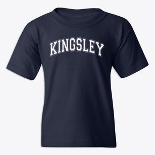 Kingsley Montessori School Varsity Arch Youth T-shirt