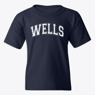 Wells Elementary School Varsity Arch Youth T-shirt