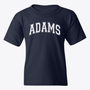 Adams Elementary School Varsity Arch Youth T-shirt