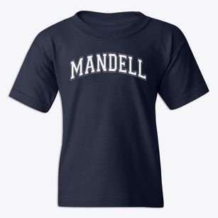 The Mandell Preschool Varsity Arch Youth T-shirt