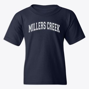 Millers Creek Primary School Varsity Arch Youth T-shirt