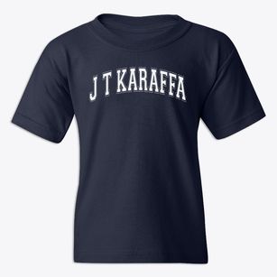 J T Karaffa Middle School Varsity Arch Youth T-shirt