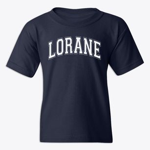 Lorane Elementary School Varsity Arch Youth T-shirt
