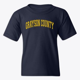 Grayson County Learning Center Varsity Arch Youth T-shirt