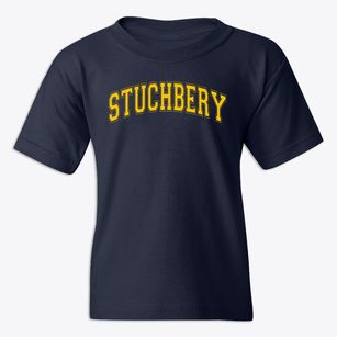 Stuchbery Elementary School Varsity Arch Youth T-shirt
