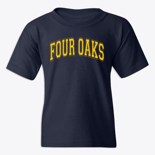 Four Oaks Elementary School Varsity Arch Youth T-shirt
