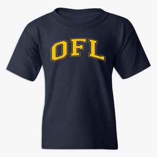 West Hollywood Opportunity Center Varsity Arch Youth T-shirt