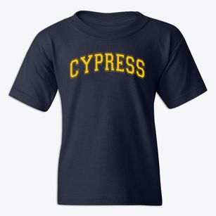 Cypress Elementary School Varsity Arch Youth T-shirt