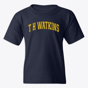 T H Watkins Elementary School Varsity Arch Youth T-shirt