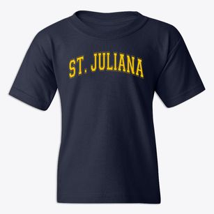 St Juliana Parish Varsity Arch Youth T-shirt