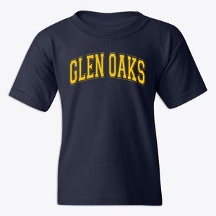 Glen Oaks Middle School Varsity Arch Youth T-shirt