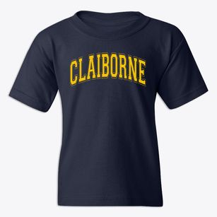 Claiborne Elementary School Varsity Arch Youth T-shirt