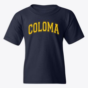Coloma Intermediate School Varsity Arch Youth T-shirt