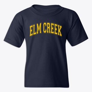 Elm Creek Elementary School Varsity Arch Youth T-shirt