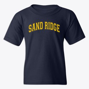 Sand Ridge Elementary School Varsity Arch Youth T-shirt