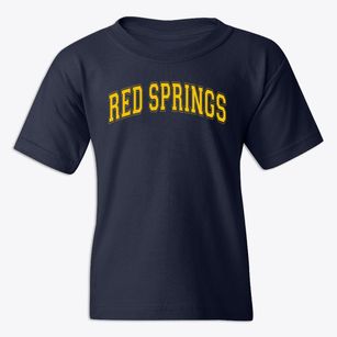 Red Springs High School Varsity Arch Youth T-shirt