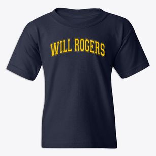 Will Rogers Middle School Varsity Arch Youth T-shirt