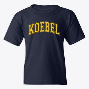 Koebel Elementary School Varsity Arch Youth T-shirt