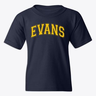 Evans Elementary School Varsity Arch Youth T-shirt