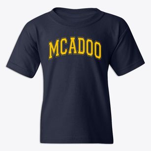 Mcadoo Catholic Elementary School Varsity Arch Youth T-shirt