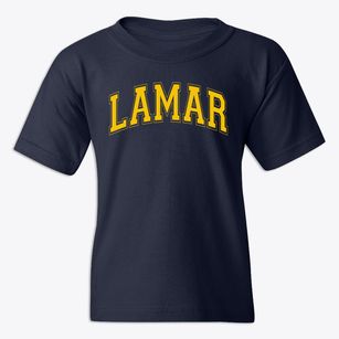 Lamar Elementary School Varsity Arch Youth T-shirt