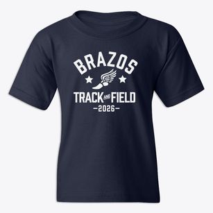 Brazos Elementary School Track and Field Youth T-shirt