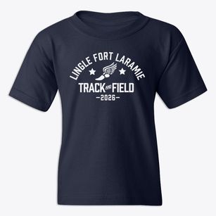 Lingle Fort Laramie High School Track and Field Youth T-shirt