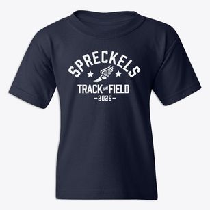 Spreckels Elementary School Track and Field Youth T-shirt