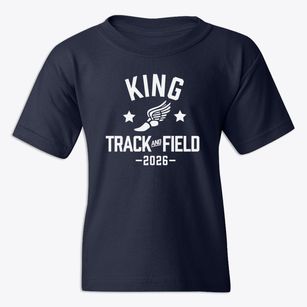 Martin Luther King Middle School Track and Field Youth T-shirt