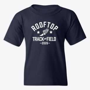 Rooftop Elementary School Track and Field Youth T-shirt