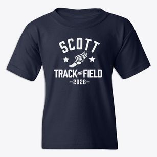 Scott Elementary School Track and Field Youth T-shirt