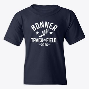 Bonner Elementary School Track and Field Youth T-shirt