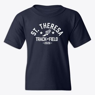 St Theresa Parish Track and Field Youth T-shirt