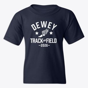 Dewey Elementary School Track and Field Youth T-shirt