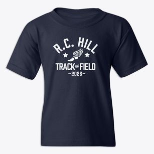 Robert C. Hill Elementary School Track and Field Youth T-shirt