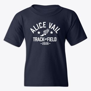 Alice Vail Middle School Track and Field Youth T-shirt