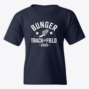 Bunger Middle School Track and Field Youth T-shirt