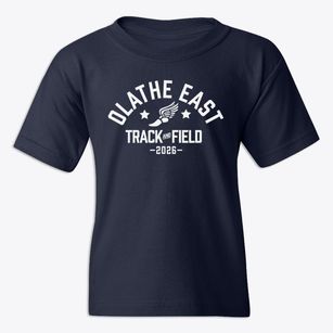 Olathe East High School Track and Field Youth T-shirt