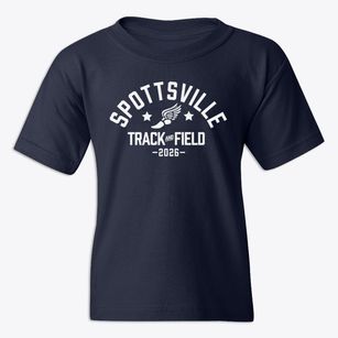 Spottsville Elementary School Track and Field Youth T-shirt