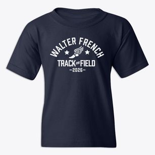 Walter French Academy Track and Field Youth T-shirt