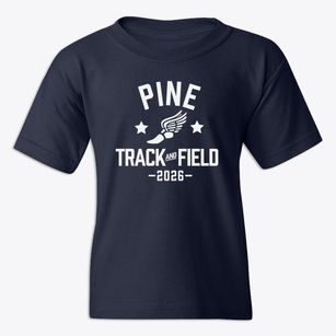 Pine Elementary School Track and Field Youth T-shirt