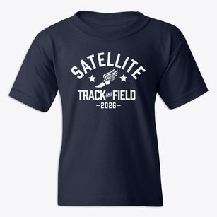 Satellite Academy High School Track and Field Youth T-shirt