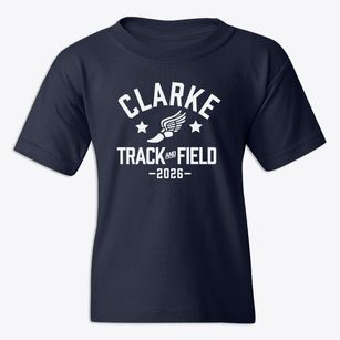 W.t. Clarke High School Track and Field Youth T-shirt