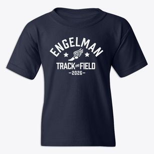 Engelman School Of The Arts & Sciences Track and Field Youth T-shirt