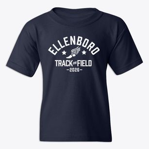 Ellenboro Elementary School Track and Field Youth T-shirt