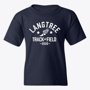 Langtree Charter Track and Field Youth T-shirt