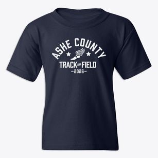 Ashe County High School Track and Field Youth T-shirt