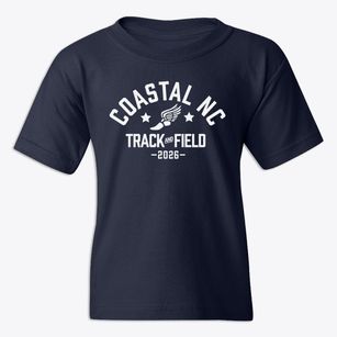 Coastal North Carolina Homeschool Track and Field Youth T-shirt
