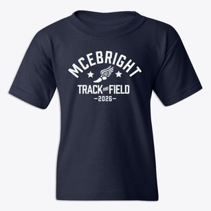 Mcebright Elementary School Track and Field Youth T-shirt