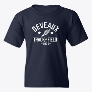 Deveaux Junior High School Track and Field Youth T-shirt